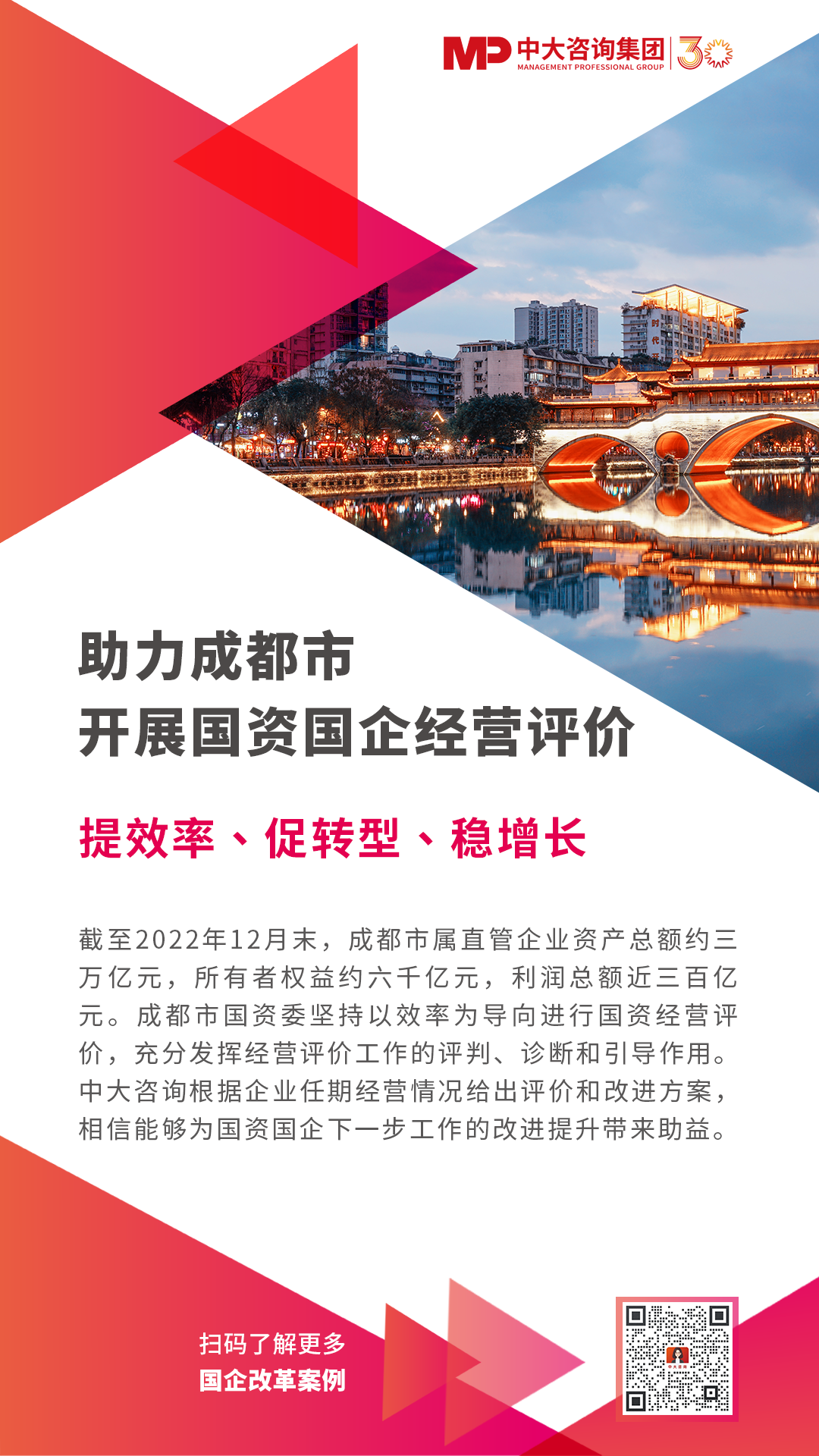 助力成都市开展国资国企经营评价